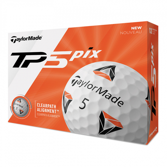 TAYLORMADE TP5 PIX 2.0 - 12 GOLFBALLER i gruppen Golfhandelen / Golfballer  / Nye Golfballer hos Golfhandelen Ltd (TP5 PIX)